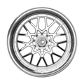 SIXNINE EVO-TWO Felgensatz – 4 Felgen 2× 10,5x20 ET15 VA, 2× 11,5x21 ET17 HA, LiquidMetal passend für BMW M2 G87 – Vorderachse 10,5x20 Frontansicht