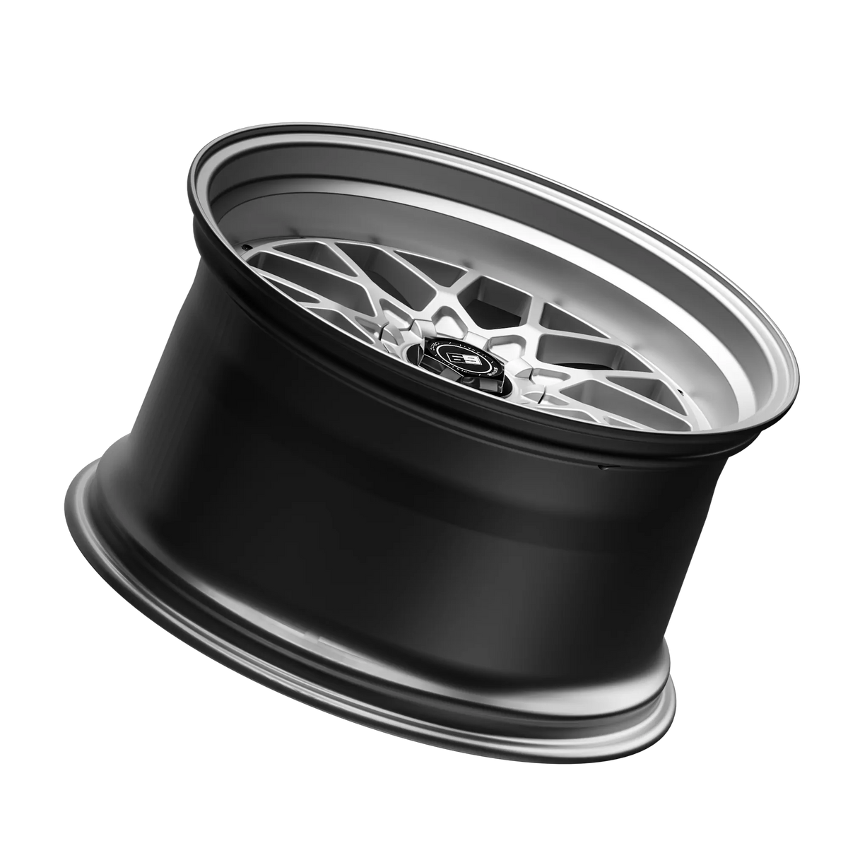 SIXNINE EVO-TWO Felgensatz – 4 Felgen 2× 10,5x20 ET15 VA, 2× 11,5x21 ET17 HA, HyperSilver passend für BMW M2 G87 – Hinterachse 11,5x21 Hero