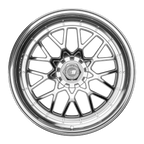 SIXNINE EVO-TWO Felgensatz – 4 Felgen 2× 10,5x20 ET15 VA, 2× 11,5x21 ET17 HA, LiquidMetal passend für BMW M2 G87 – Hinterachse 11,5x21 Frontansicht