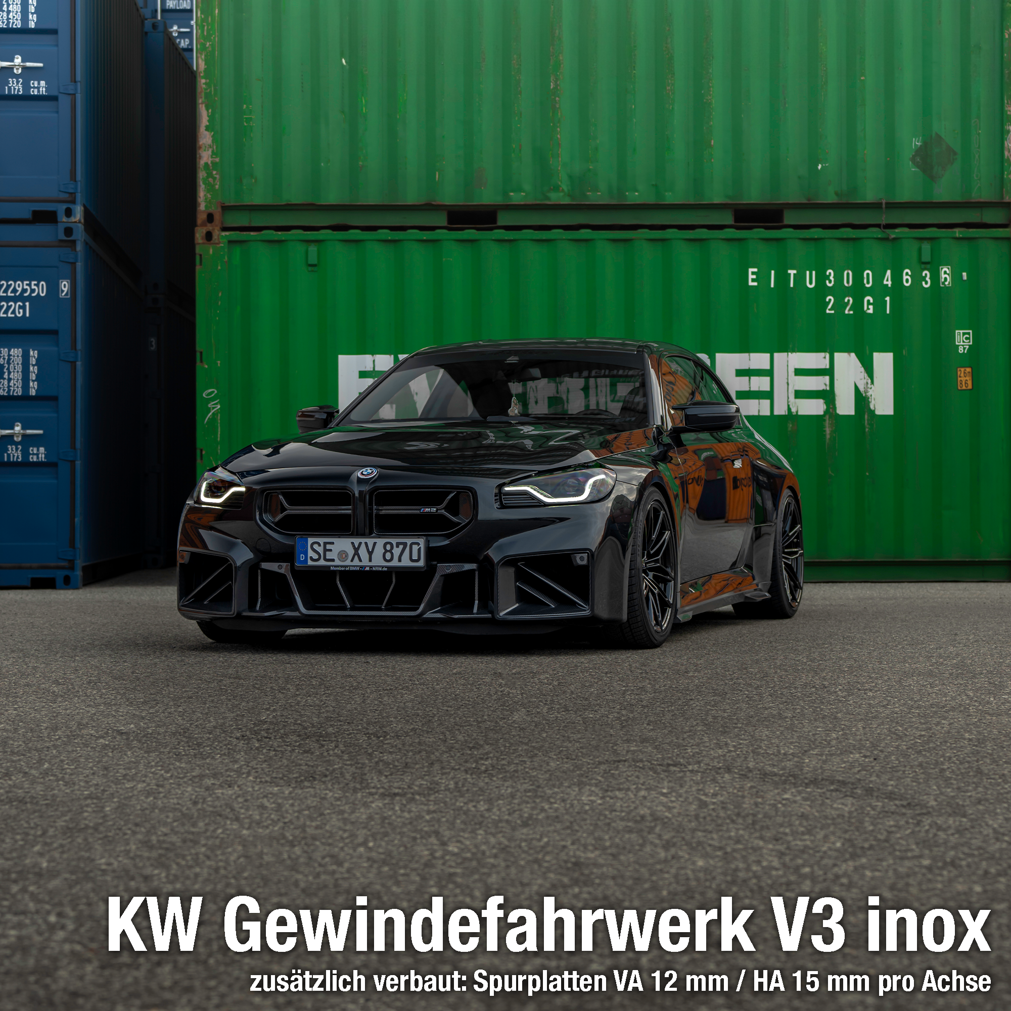 KW Gewindefahrwerk V3 inox passend für BMW M2 G87 | G87Parts.de