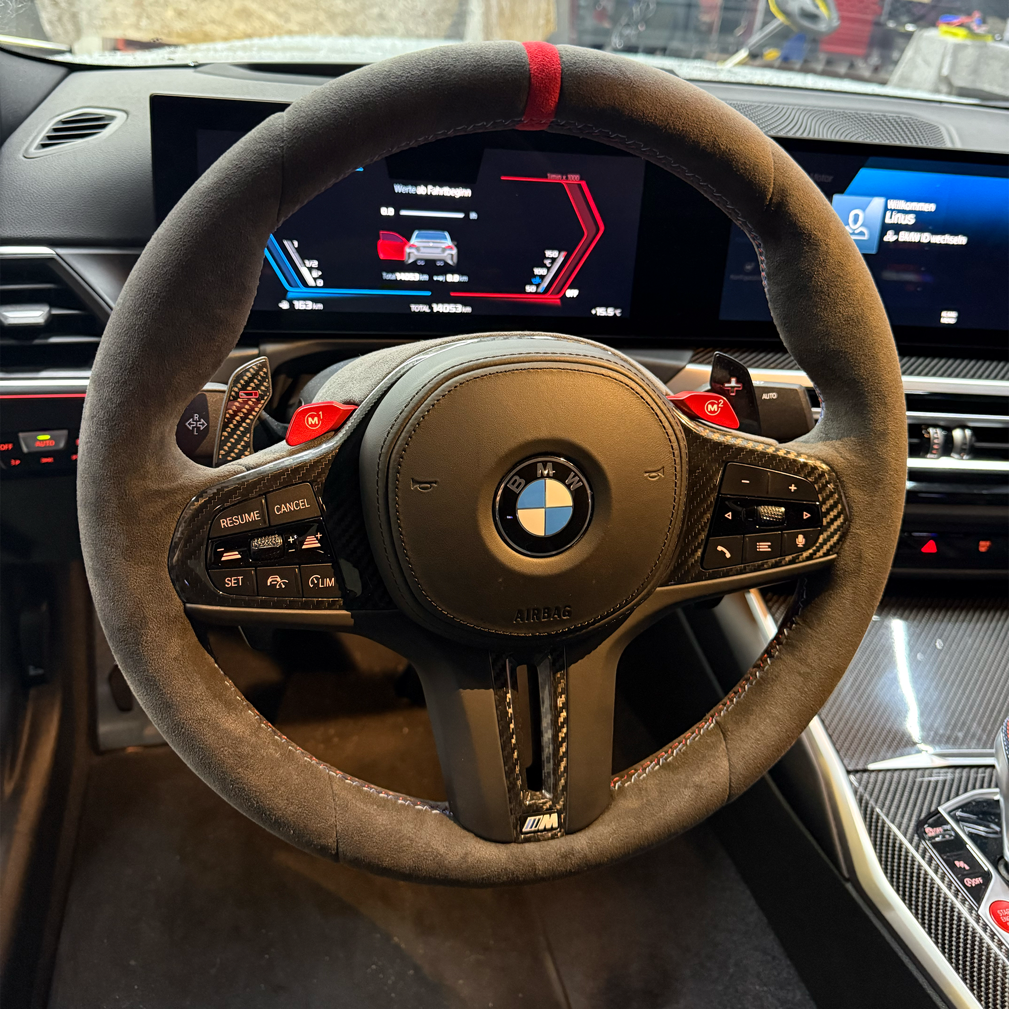 Lenkradveredelung Sattlerei BMW M2 G87 Alcantara | G87Parts.de