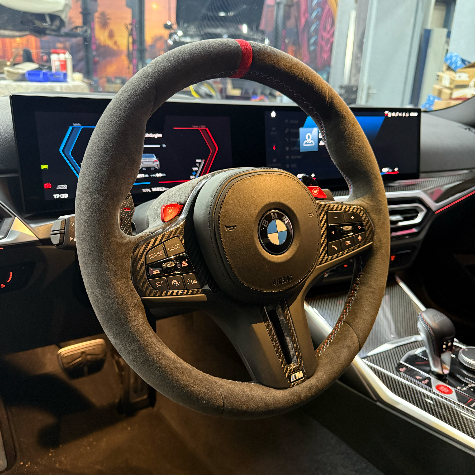 Lenkradveredelung Sattlerei BMW M2 G87 Alcantara | G87Parts.de