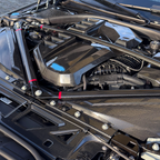 Dry Carbon Ersatz-Kühlerverkleidung (Slam Panel) Motorraum passend für BMW M2 G87 | G87Parts.de