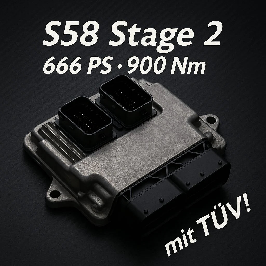 Legales Tuning by 55Parts Stage 2 (666 PS / 900 Nm TÜV Map) passend für BMW M2 G87 | G87Parts.de