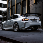YP FORGED+R Felgen CS1.1 Ultra Deep Lip Gloss Satin Silver/Polished Lip 20/21 Zoll passend für BMW M2 G87 | G87Parts.de