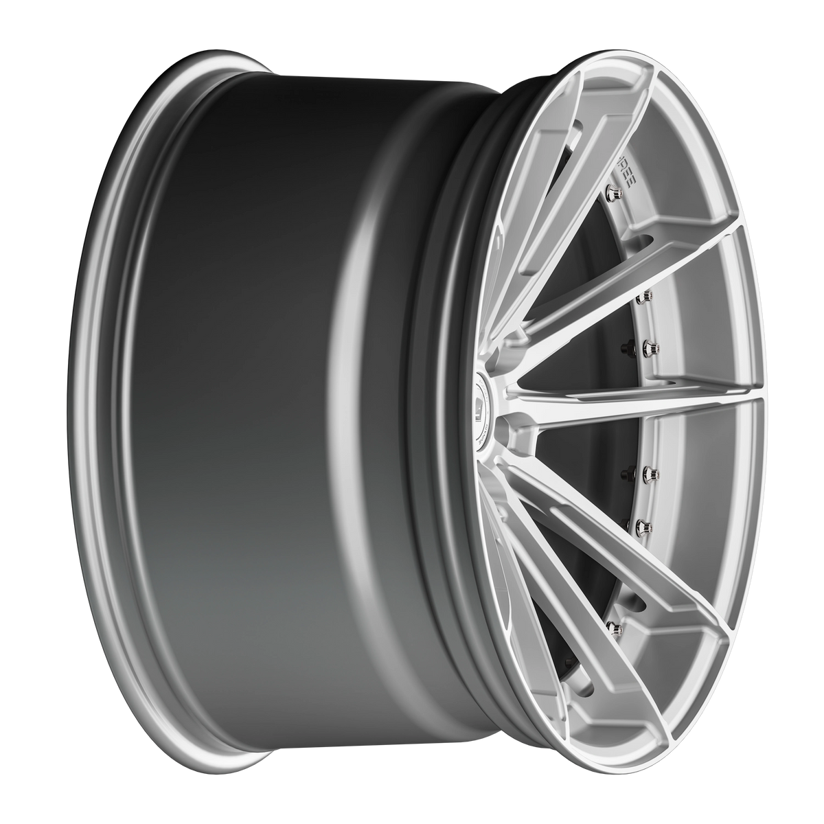 SIXNINE FF-THREE Felgensatz – 4 Felgen 2× 10,5x20 ET15 VA, 2× 11,5x21 ET17 HA, HyperSilver passend für BMW M2 G87