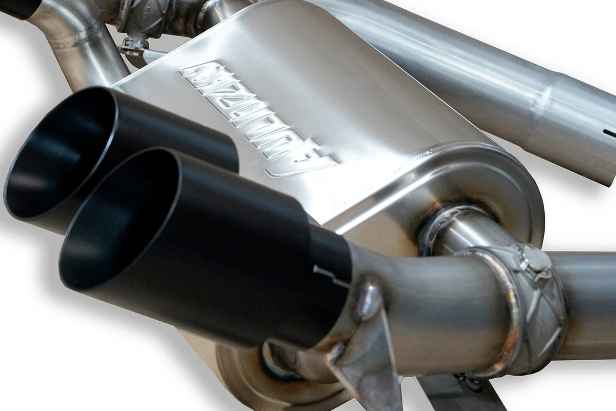 Aulitzky Exhaust Abgasanlage mit Klappen & ECE-Genehmigung – 3" ab OPF passend für BMW M2 G87 (S58) – Ansicht 6