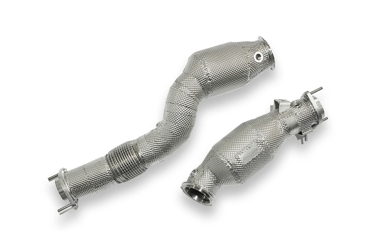 Aulitzky Exhaust Downpipe BMW M2/M3/M4 inkl. Competition/CS/CSL (G80/G81/G82/G83/G87) S58 ECE mit Sport-Kat passend für 