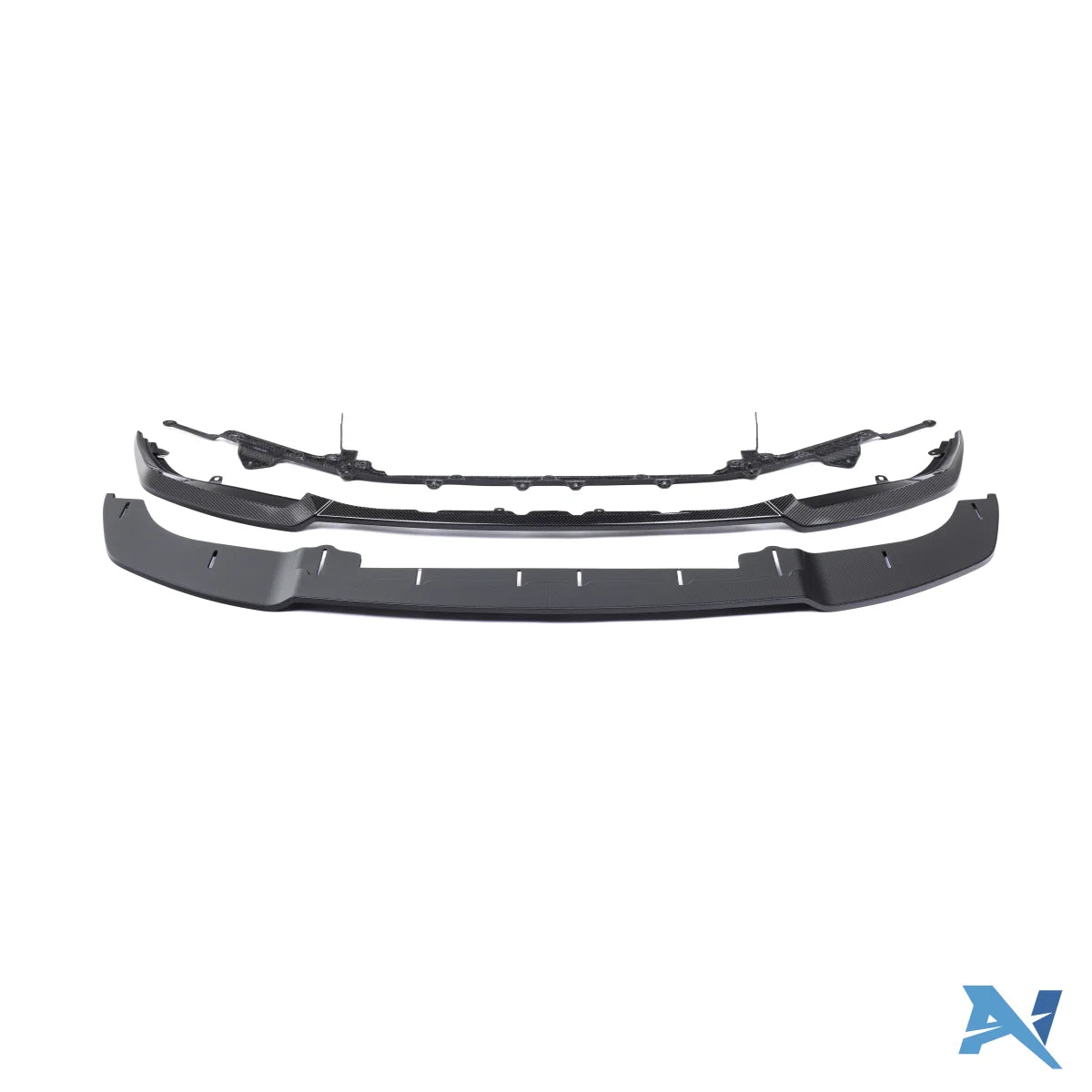 ALPHA-N Carbon Frontspoiler Class 3 - mit verstellbarem Splitter passend für M2 G87 – Ansicht 3