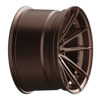 SIXNINE FF-THREE Felgensatz – 4 Felgen 2× 10,5x20 ET15 VA, 2× 11,5x21 ET17 HA, PureBronze passend für BMW M2 G87