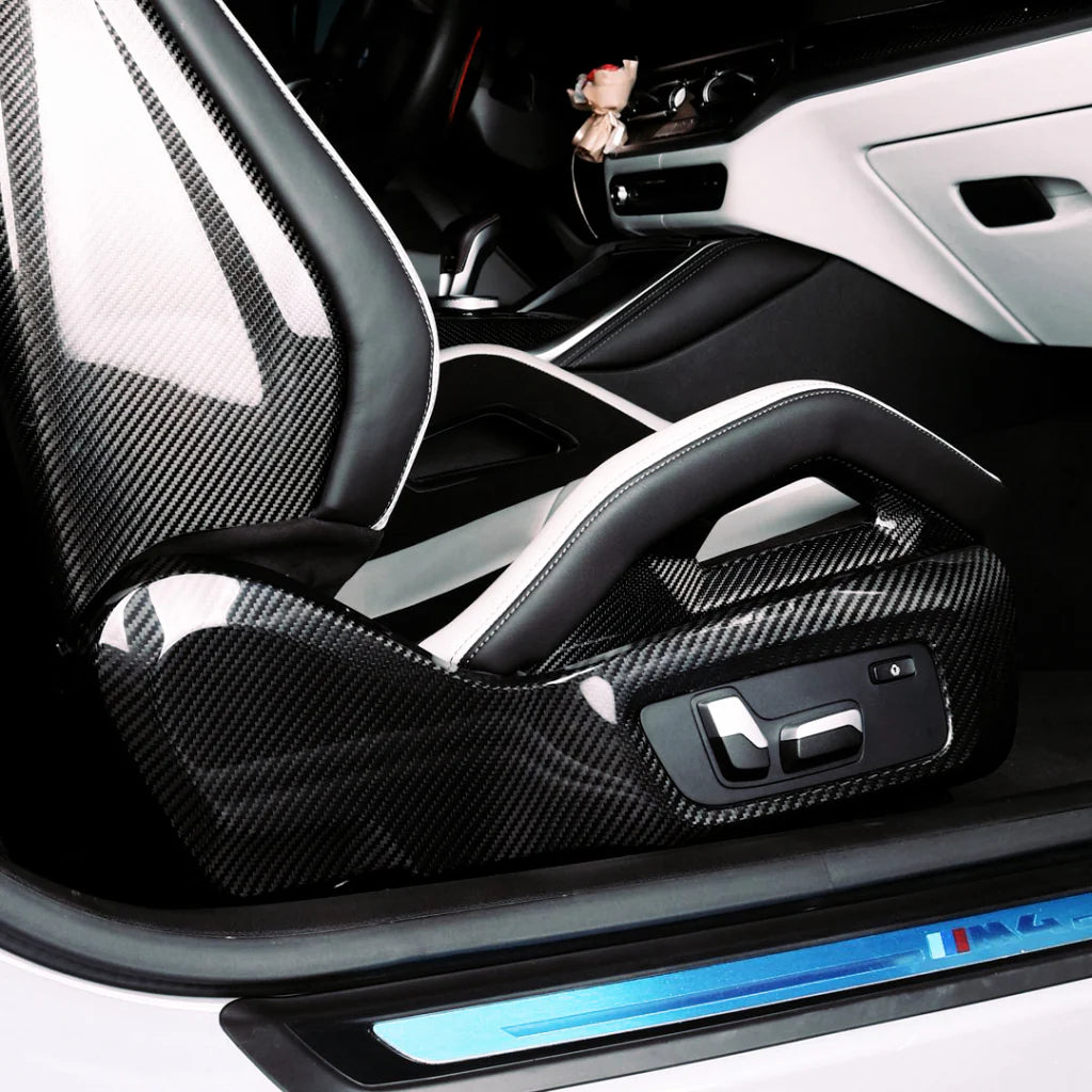 Max Carbon Dry Carbon Sitzabdeckung / M3 G80 G81 / M4 G82 G83 passend für BMW M2 G87 – Ansicht 3