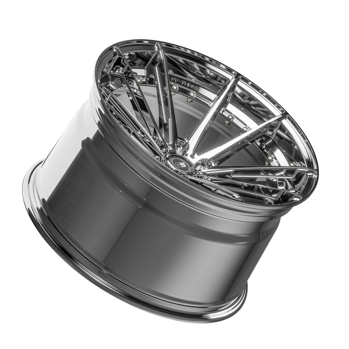 SIXNINE FF-THREE Felgensatz – 4 Felgen 2× 10,5x20 ET15 VA, 2× 11,5x21 ET17 HA, LiquidMetal passend für BMW M2 G87