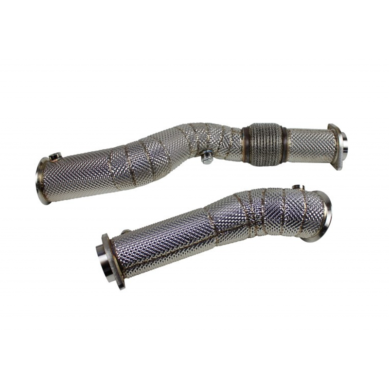 Catless Downpipe, ohne Zulassung passend für BMW M2 G87, M3 G80, M4 G82 | G87Parts.de