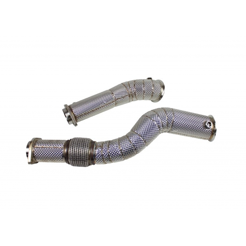 Catless Downpipe, ohne Zulassung passend für BMW M2 G87, M3 G80, M4 G82 | G87Parts.de