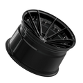 SIXNINE FF-THREE Felgensatz – 4 Felgen 2× 10,5x20 ET15 VA, 2× 11,5x21 ET17 HA, GlossyBlack passend für BMW M2 G87