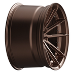 SIXNINE FF-THREE Felgensatz – 4 Felgen 2× 10,5x20 ET15 VA, 2× 11,5x21 ET17 HA, PureBronze passend für BMW M2 G87