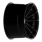 SIXNINE FF-THREE Felgensatz – 4 Felgen 2× 10,5x20 ET15 VA, 2× 11,5x21 ET17 HA, GlossyBlack passend für BMW M2 G87