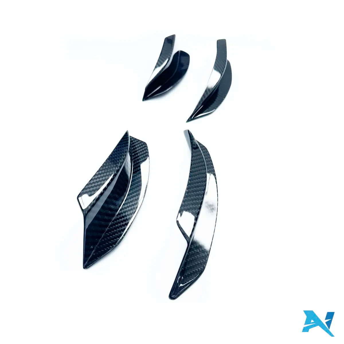 ALPHA-N Carbon Canard Set "CORSE" passend für M2 G87 – Ansicht 3