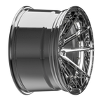 SIXNINE FF-THREE Felgensatz – 4 Felgen 2× 10,5x20 ET15 VA, 2× 11,5x21 ET17 HA, LiquidMetal passend für BMW M2 G87
