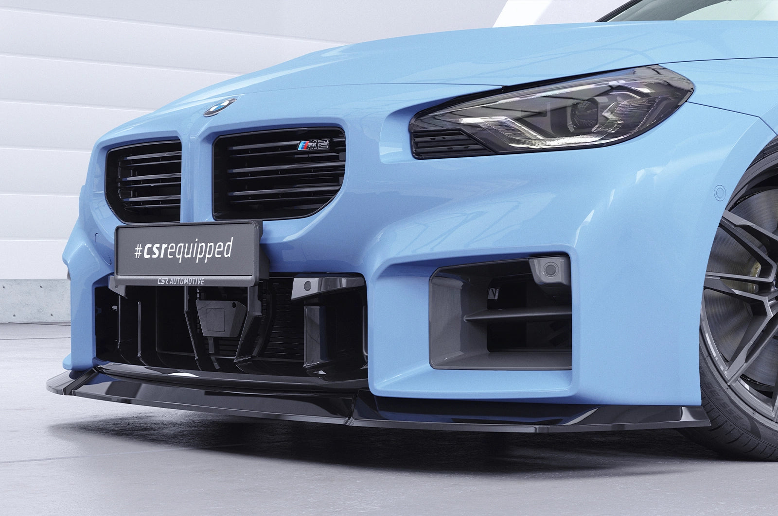 Frontspoiler Cup-Spoilerlippe mit ABE passend für BMW M2 G87 | G87Parts.de