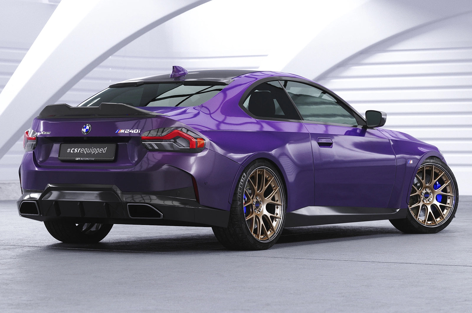 Heckspoiler / Heckflügel mit ABE passend für BMW 2er G42 & M2 G87 | G87Parts.de