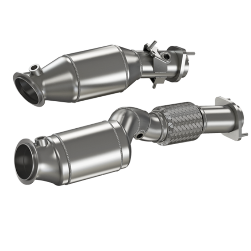 HJS 90822060 HJS ECE Downpipe passend für: BMW M2 M3 M4 G8X / X3 / X4 M F97 S58 OPF passend für BMW M2 G87