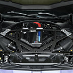 Max Carbon Dry Carbon Domstrebenset V5 SILBER / M3 G80 G81 / M4 G82 G83 passend für BMW M2 G87