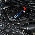 Max Carbon Dry Carbon Domstrebenset V5 SILBER / M3 G80 G81 / M4 G82 G83 passend für BMW M2 G87