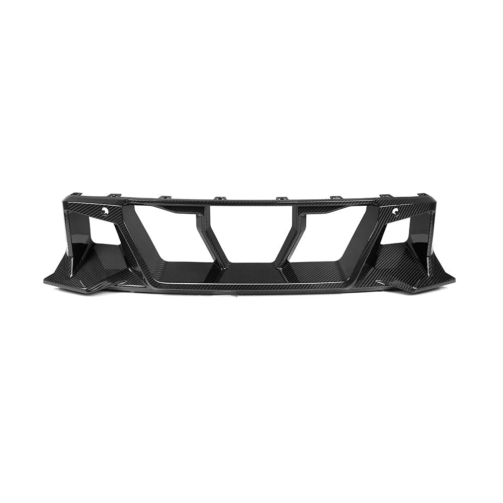 Max Carbon Dry Carbon Front Kühlergrill nur Kompatibel mit SOOQOO FRONTLIPPE passend für BMW M2 G87