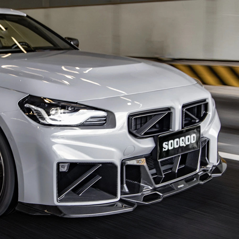Max Carbon Dry Carbon Frontlippe SQ-A passend für BMW M2 G87 – Ansicht 4
