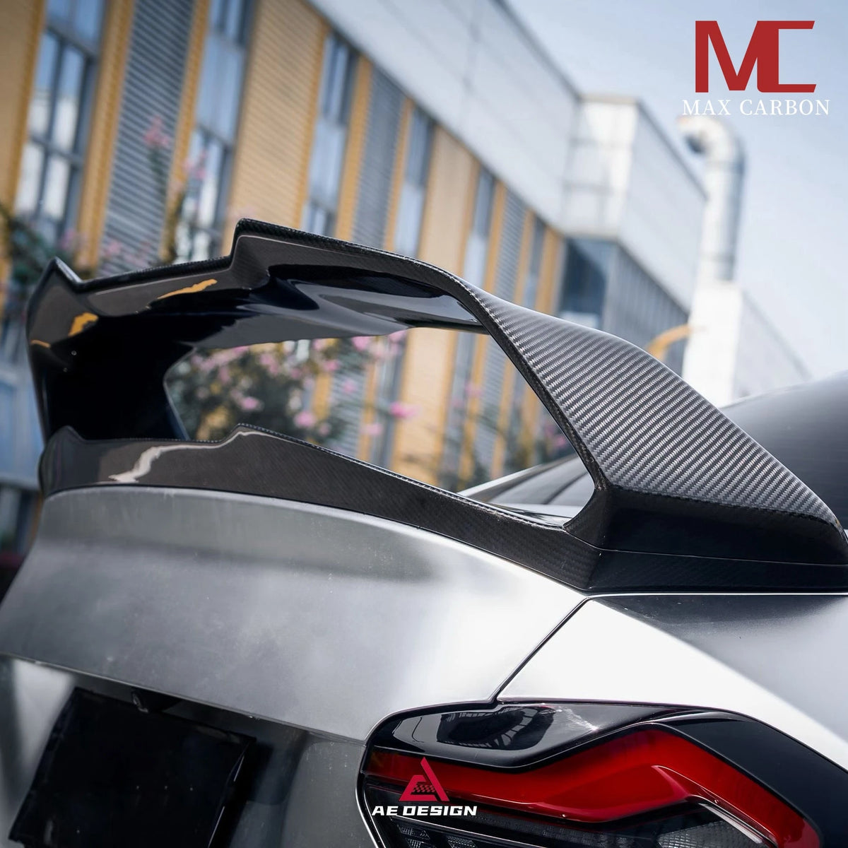 Max Carbon Dry Carbon Heckflügel Heckklappe Aufsatz / 2er G42 M240i passend für BMW M2 G87
