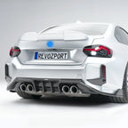Max Carbon Dry Carbon Stoßstangenaufsatz RZ Flaps inkl. LCI und CS passend für BMW M2 G87