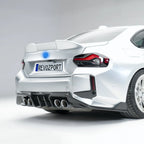 Max Carbon Dry Carbon Stoßstangenaufsatz RZ Flaps inkl. LCI und CS passend für BMW M2 G87