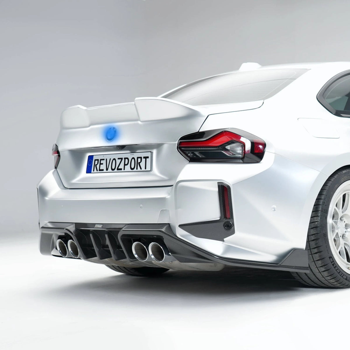 Max Carbon Dry Carbon Stoßstangenaufsatz RZ Flaps inkl. LCI und CS passend für BMW M2 G87
