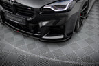 Maxton Design Front-Flaps – Schwarz matt passend für BMW M2 G87