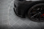 Maxton Design Front-Flaps – Schwarz matt passend für BMW M2 G87