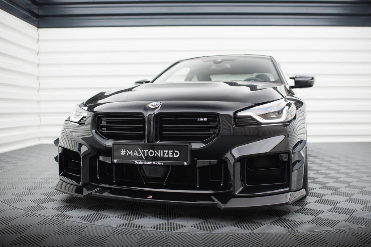 Maxton Design Frontsplitter V.2 – Schwarz glänzend passend für BMW M2 G87