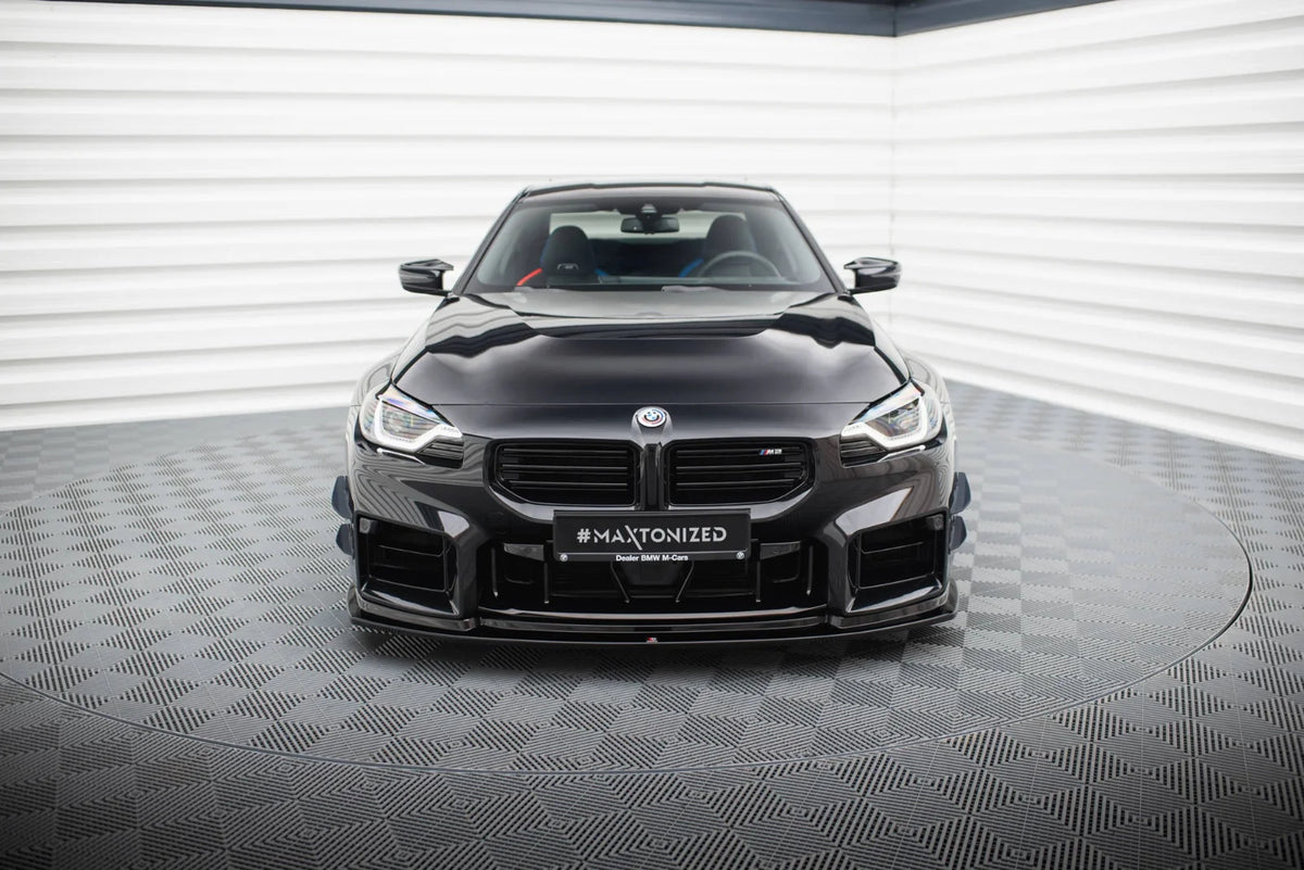 Maxton Design Frontsplitter V.4 – Schwarz glänzend passend für BMW M2 G87