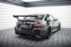 Maxton Design Heck-Seitenflaps – Schwarz glänzend/matt passend für BMW M2 G87