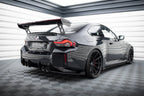 Maxton Design Heck-Seitenflaps – Schwarz glänzend/matt passend für BMW M2 G87