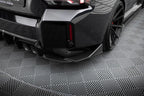Maxton Design Heck-Seitensplitter – Sichtcarbon (Prepreg) passend für BMW M2 G87