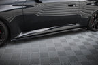 Maxton Design Seitenschweller-Ansätze V.1 – Schwarz glänzend passend für BMW M2 G87