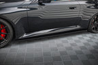 Maxton Design Seitenschweller-Ansätze V.3 – Schwarz glänzend passend für BMW M2 G87
