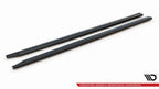 Maxton Design Seitenschweller-Ansätze V.3 – Schwarz glänzend passend für BMW M2 G87