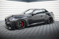 Maxton Design Splitter-Set – Schwarz glänzend passend für BMW M2 G87