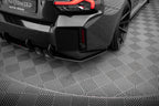 Maxton Design Street Pro Heck-Seitensplitter V.1 – Schwarz matt passend für BMW M2 G87