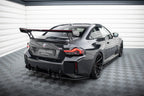 Maxton Design Street Pro Heck-Seitensplitter V.1 – Schwarz matt passend für BMW M2 G87