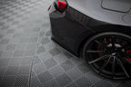 Maxton Design Street Pro Heck-Seitensplitter V.1 – Schwarz matt passend für BMW M2 G87