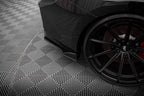 Maxton Design Street Pro Heck-Seitensplitter V.2 – Schwarz matt passend für BMW M2 G87