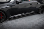 Maxton Design Street Pro Seitenschweller-Ansätze V.1 – Schwarz matt passend für BMW M2 G87
